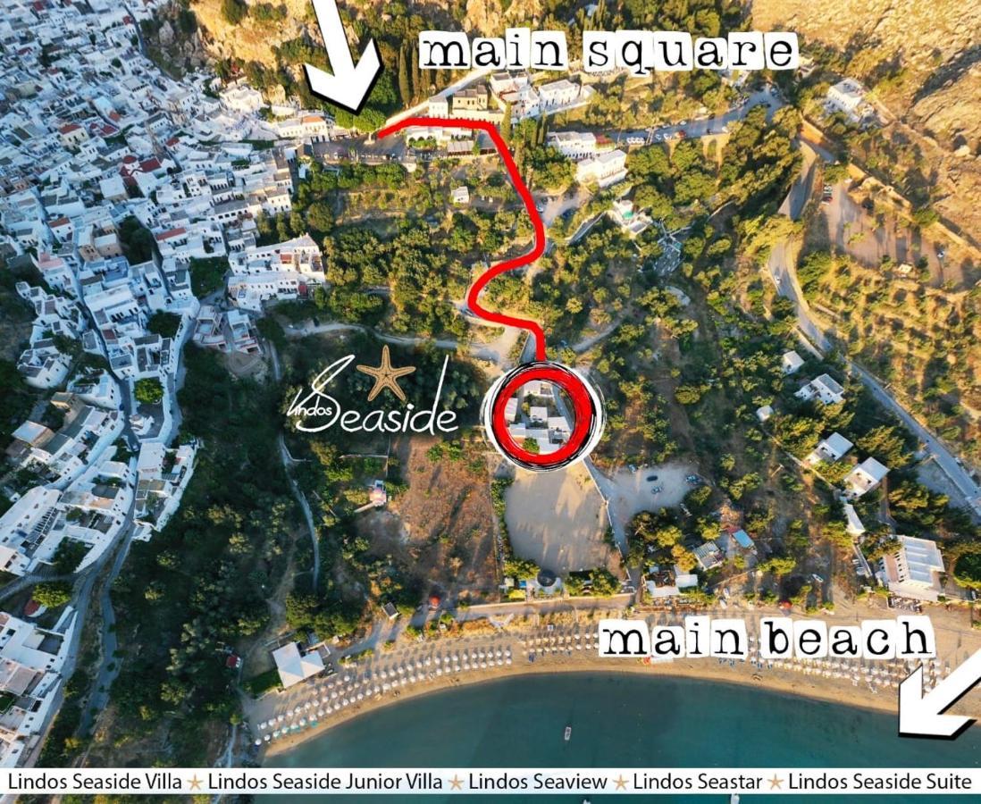 Lindos Seaside Suite Eksteriør bilde